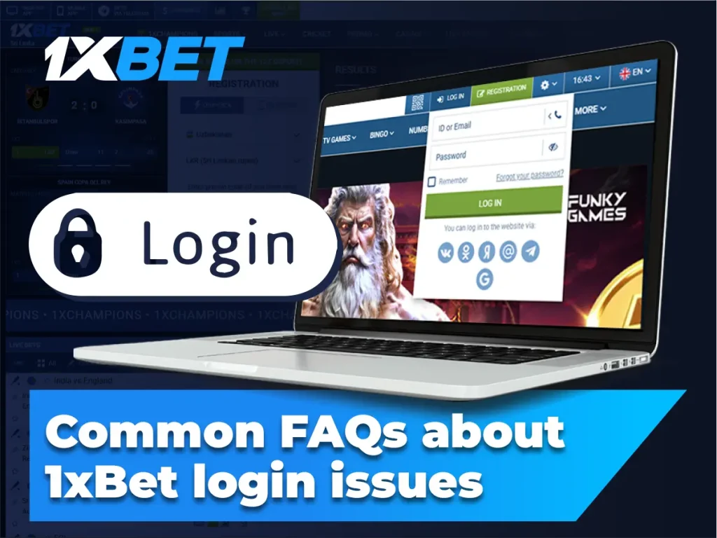 Common FAQs about 1xBet login issues
